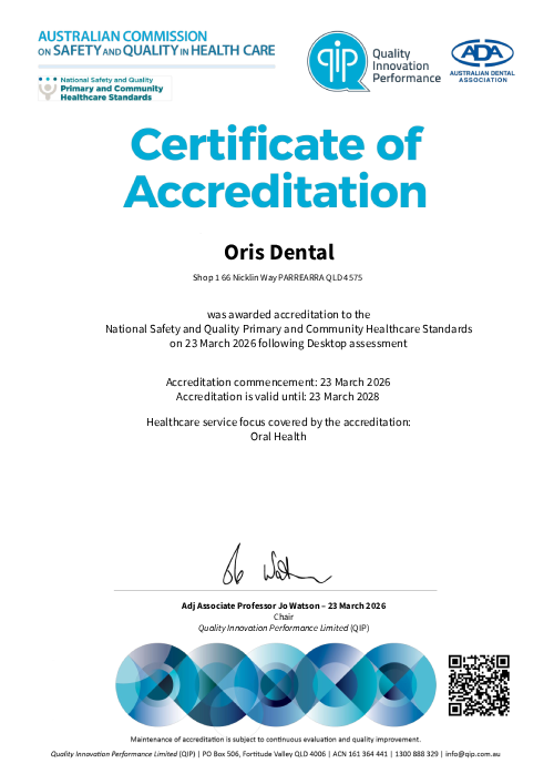 Practice Accreditation Certificate